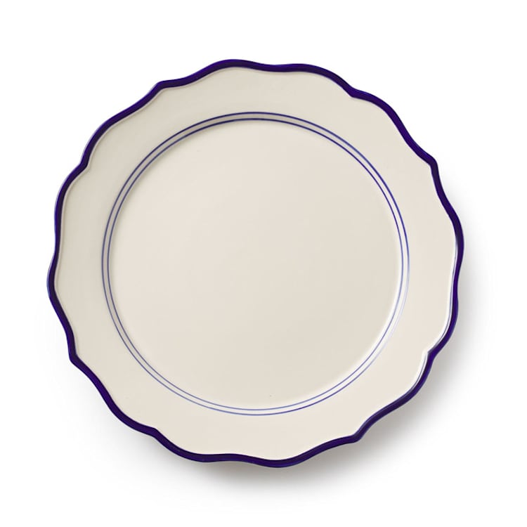 "Jane Round Platter" - Serving Platters and Trays in white by Maison Madison