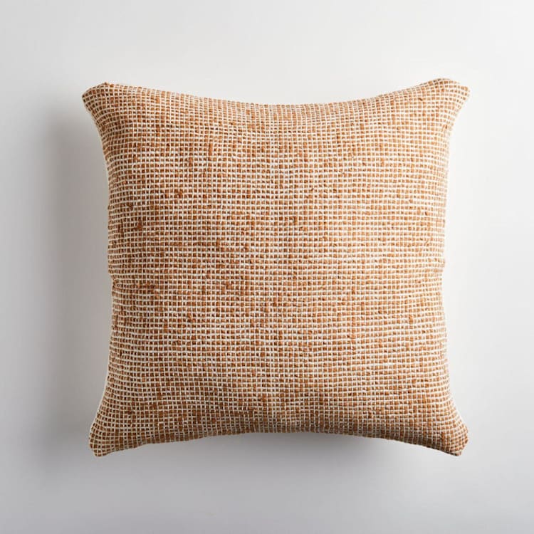 "Cocuy Earth Brown Pillow" - Throw Pillows in brown by Tatiana Ordoñez