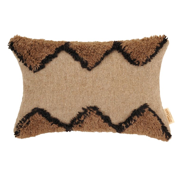 "Mia" - Throw Pillows in multicolor by Handan Loomworks