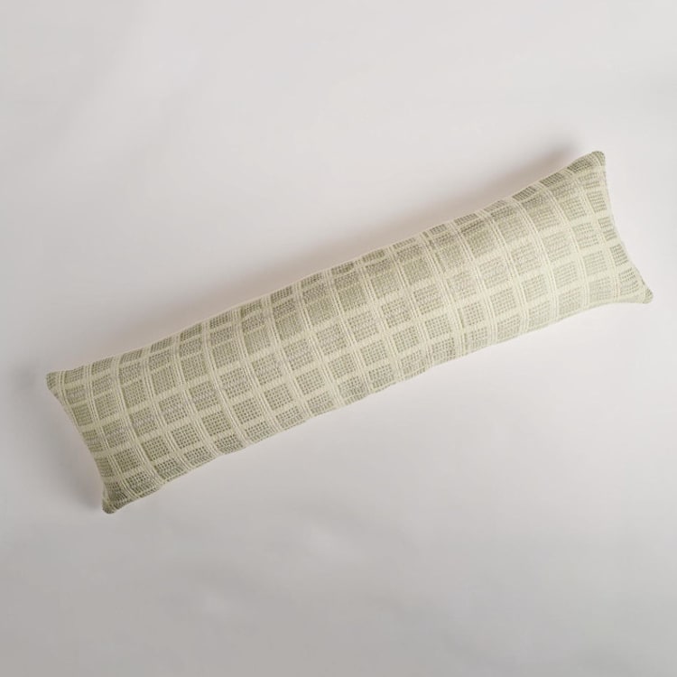 "La Popa Oversized Lumbar Pillow Cover Mint & Sage Green" - Throw Pillows in green by Tatiana Ordoñez