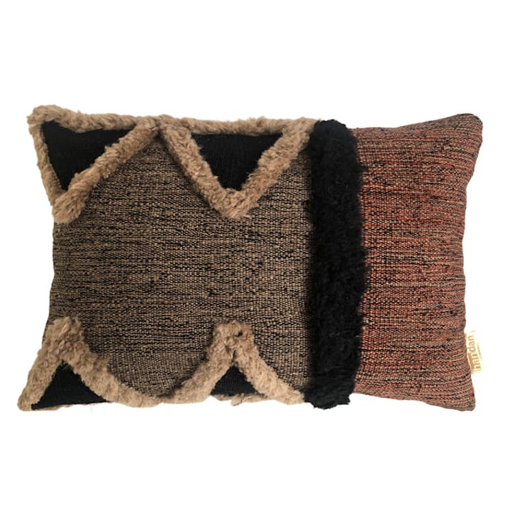 "Rhapsody" - Throw Pillows in multicolor by Handan Loomworks