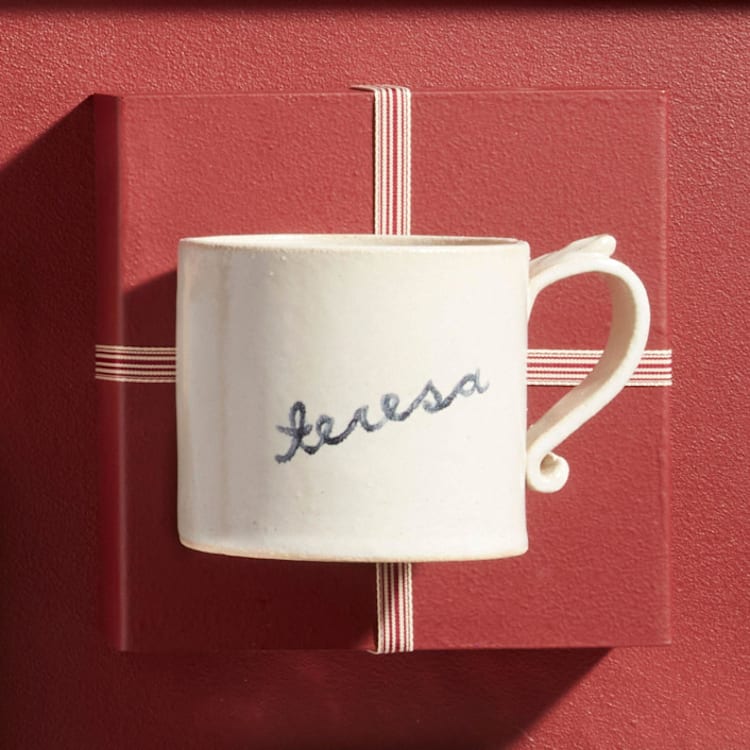 "Custom Name Mug" - Mugs and Teacups in white by Sidney Field