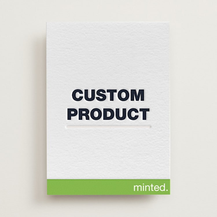 "Landscape Custom" - Secret Menu in Fern by Minted Custom - Front