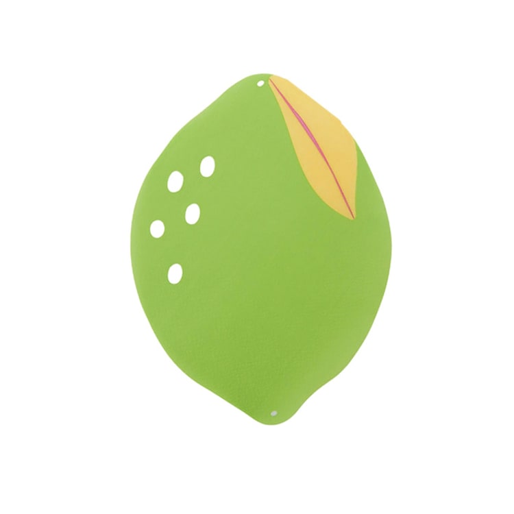 "Le Dinner Lime Cocktail Napkins - Set of 20" - Napkins in green by Jollity and Co