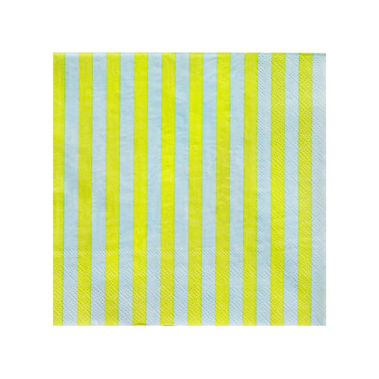 "Rockin' Robin Large Napkins - Set of 16" - Napkins in green by Jollity and Co