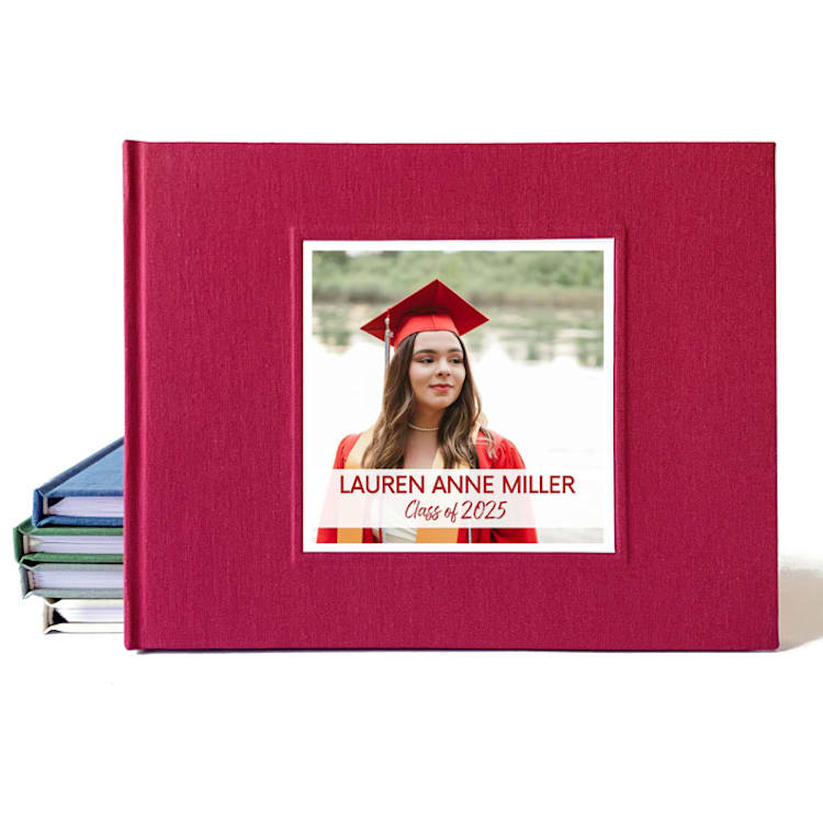 "Graduation Party Guest Book · Class of 2026 · Photo on Cover" - Marketplace Guest Books in multicolorassorted-colors by Transient Books