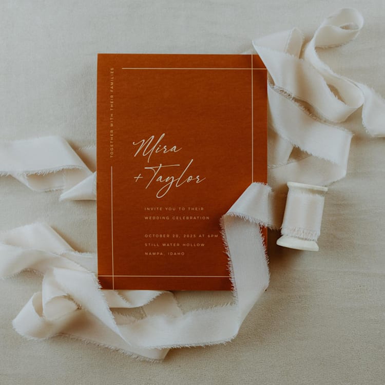 "Silk Wedding Ribbon Ivory 1" Wide" - Ribbons in beige by Ribbon and Rings