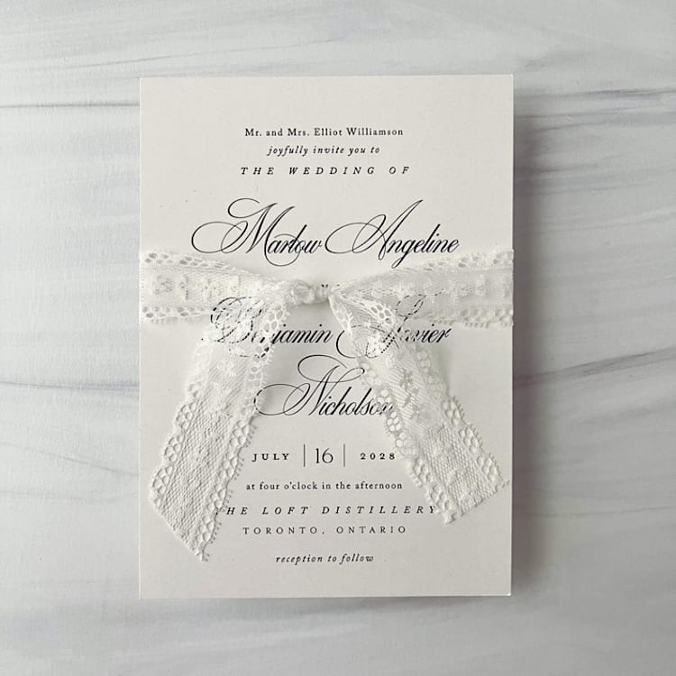 "Lace Ribbon - Delicate White - 1" x 5 yards" - Ribbons in white by Honey Silks Co