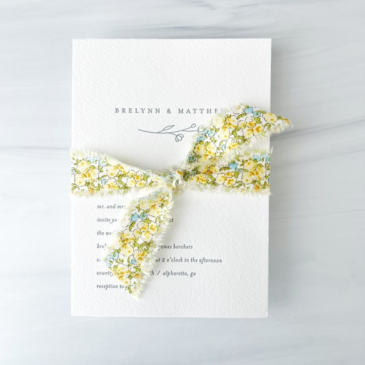 "1" Cotton Ribbon - Vintage Floral" - Ribbons in multicolor by Honey Silks Co