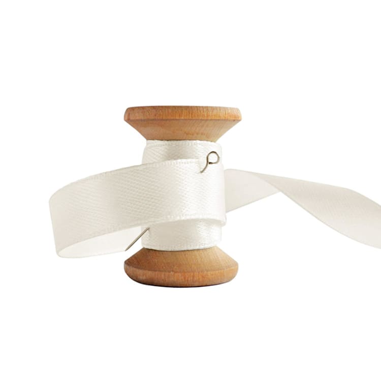 "Ivory Ribbon - Precut - Small - 10 Pack" - Ribbons in beige by Veronica Esquino