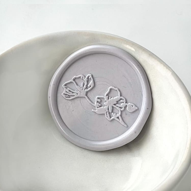 "Magnolia Branch Wax Seal Pack of 10, Customizable Color" - Wax Seals in multicolorassorted-colors by Abby Choi