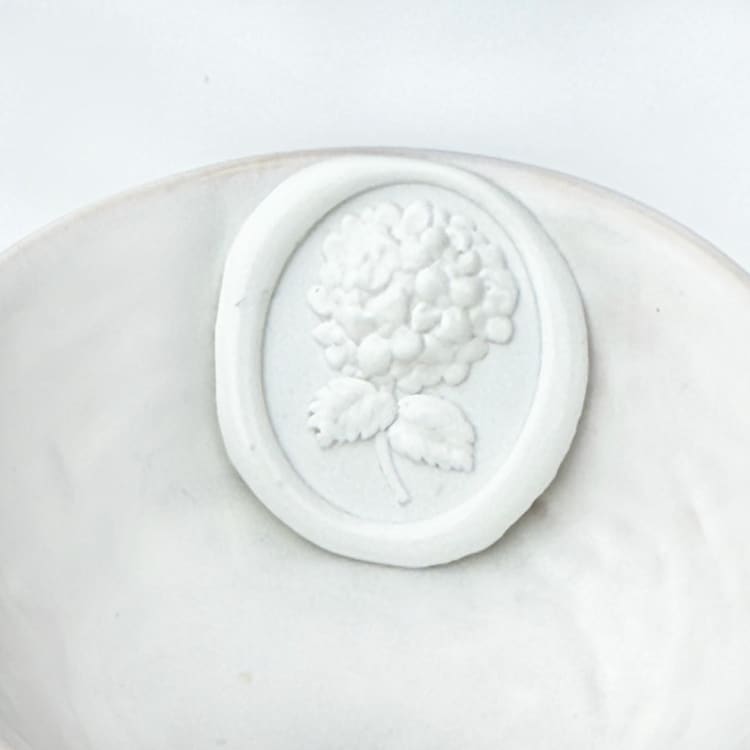 "Hydrangea 3D Wax Seal, Pack of 10, Customizable Color" - Wax Seals in multicolorassorted-colors by Abby Choi