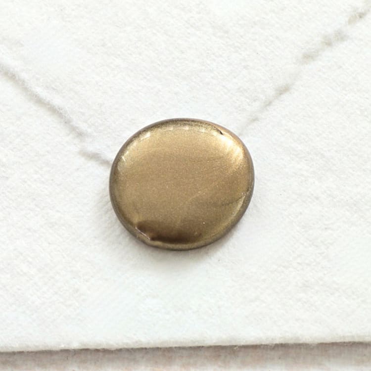 "Mini Natural Hand-crafted Wax Seals - Customizable Color- Set of 25" - Wax Seals in multicolor by Inkspiringletters