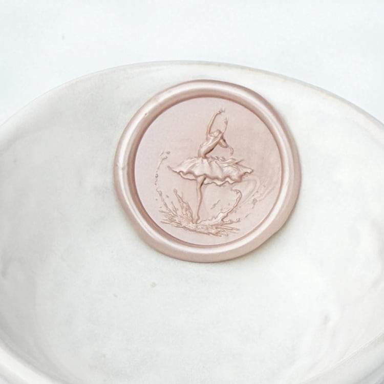 "Ballerina Wax Seal, Pack of 10, Customizable Color" - Wax Seals in multicolorassorted-colors by Abby Choi