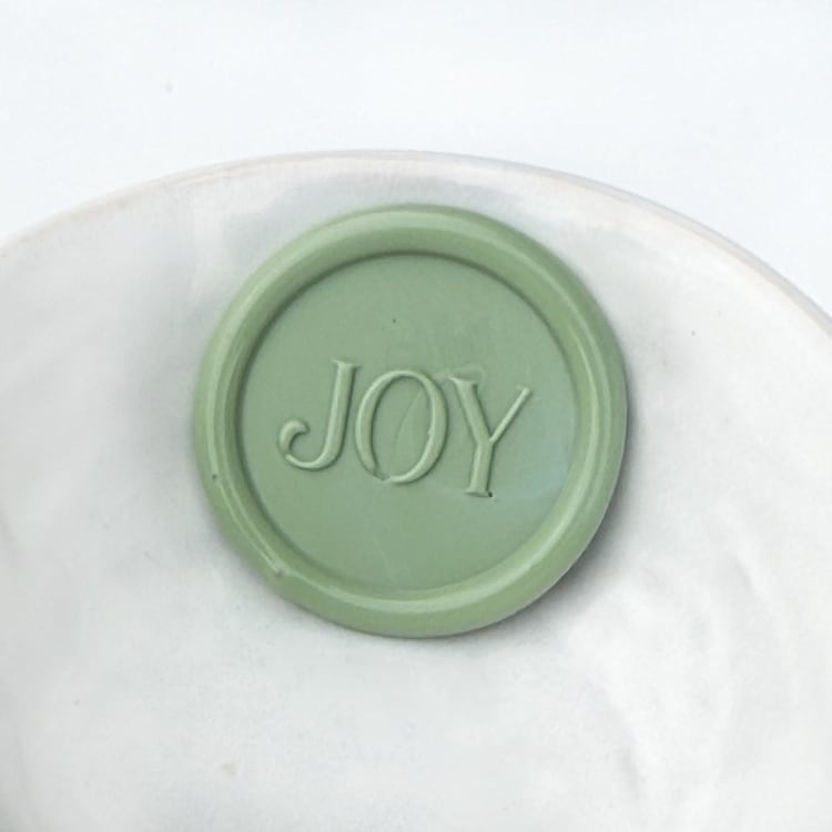 "Joy Wax Seals, Pack of 10, Customizable Color" - Wax Seals in multicolorassorted-colors by Abby Choi
