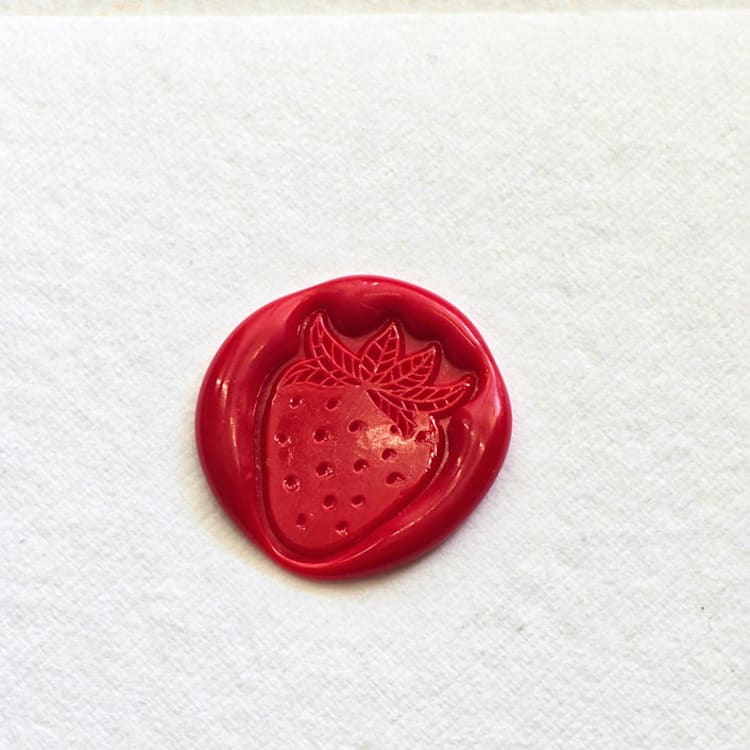 "Sweet Berry - Hand-crafted Wax Seals - Customizable Color- Set of 25" - Wax Seals in multicolor by Inkspiringletters