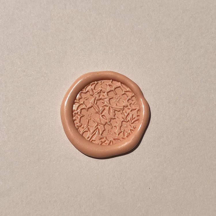 "Pressed Flora Wax Seal Sticker - Pack of 10" - Wax Seals in multicolorassorted-colors by Eva Tadros