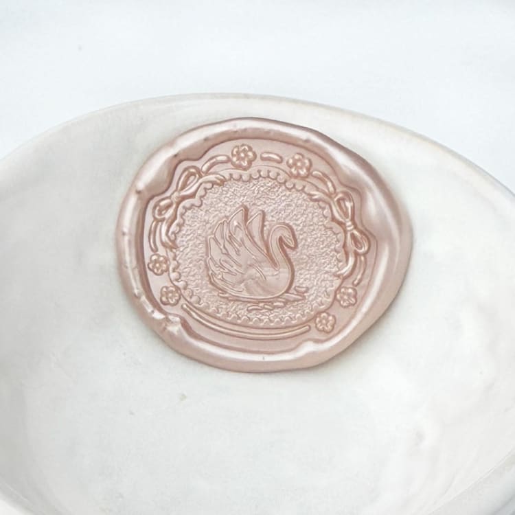 "Swan Wax Seal, Pack of 10, Customizable Color" - Wax Seals in multicolorassorted-colors by Abby Choi