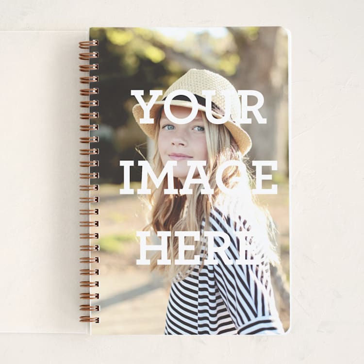 "The Big Picture" - Notebook in Neutral by Minted - Front