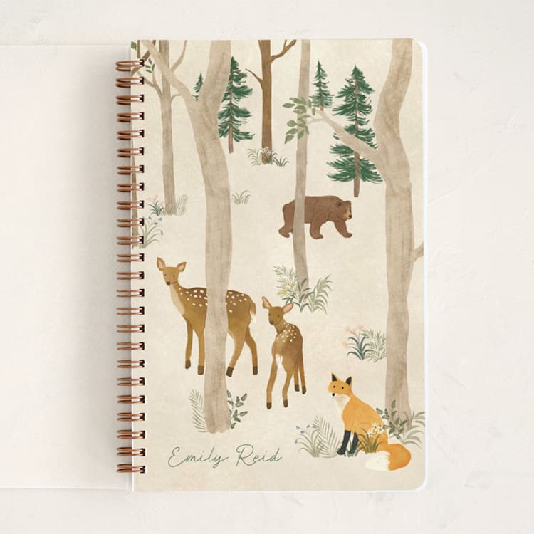 "Forest" - Notebook in Summer by Elly - Front