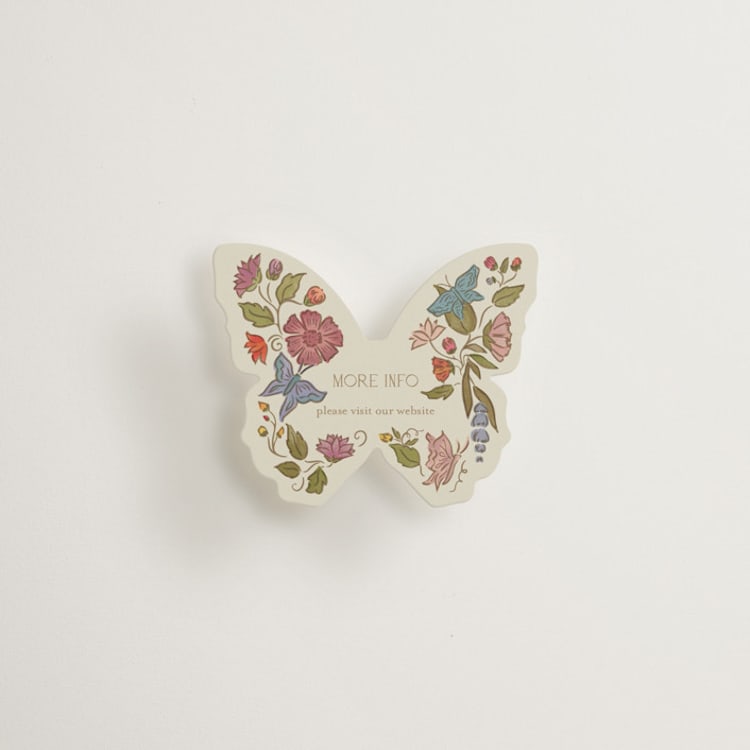 "Radiant Botany" - Mini Novelty Enclosure Cards in Mint by Simona Camp - Front