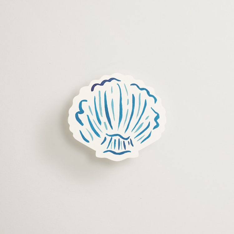 "Positano" - Mini Novelty Enclosure Cards in Cerulean by Tamara Hilje - Front