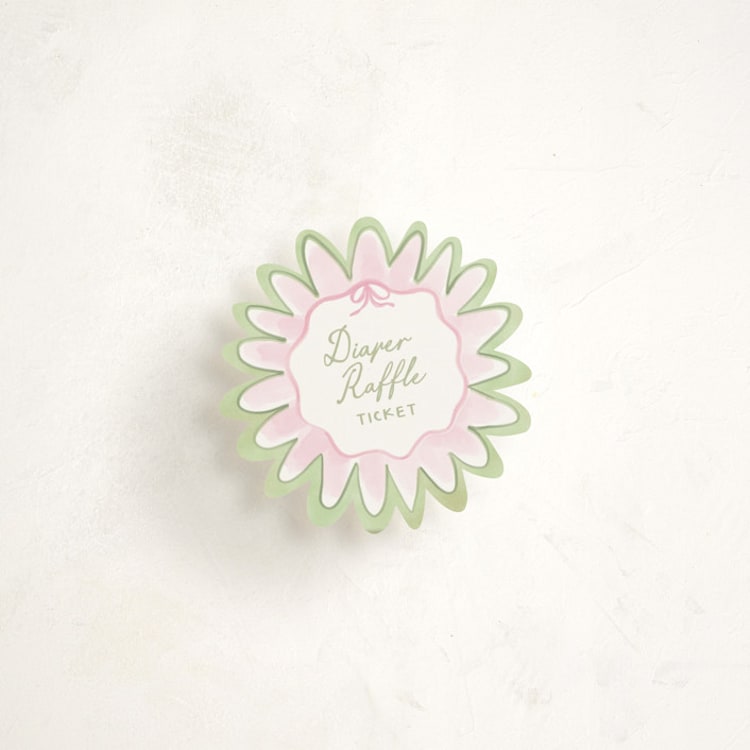 "Baby in bloom" - Mini Novelty Enclosure Cards in Garden Glory by Creo Study - Front