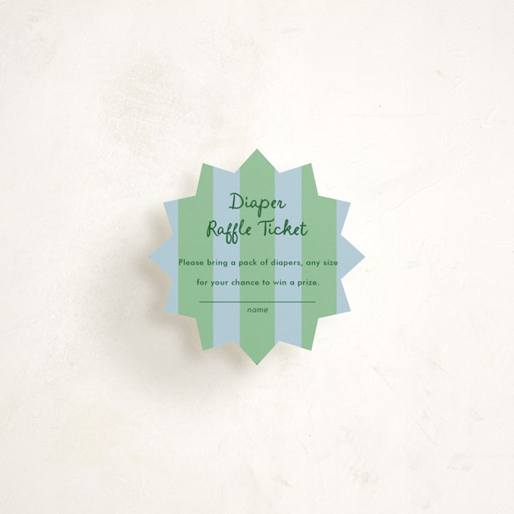 "Classic Prep" - Mini Novelty Enclosure Cards in Lawn by Morgan Kendall - Front