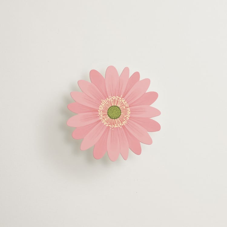"Wildflowers" - Mini Novelty Enclosure Cards in Sherbet by Paper Raven Co. - Front