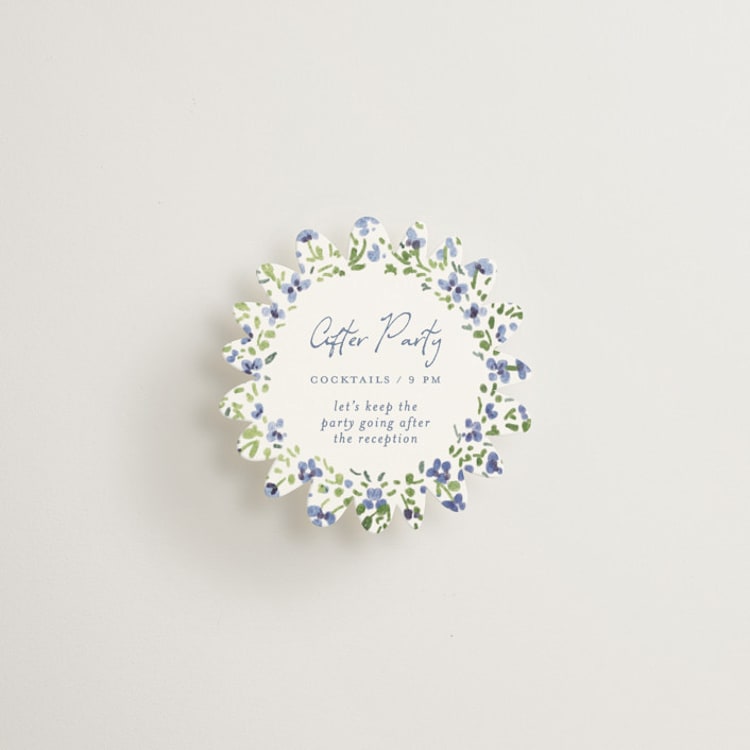 "Meadow Whisper" - Mini Novelty Enclosure Cards in Meadow by Petra Kern - Front