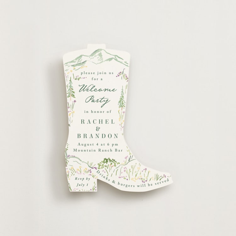 "Plain Air" - Novelty Enclosure Cards in Meadow by Petra Kern - Front