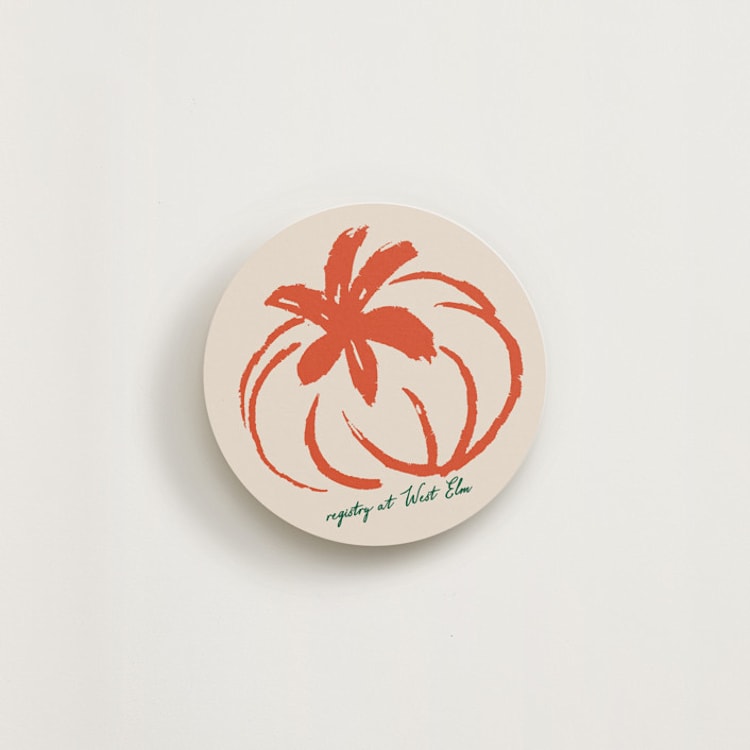 "Sapori" - Novelty Enclosure Cards in Pumpkin by Jelena Vuletic - Front