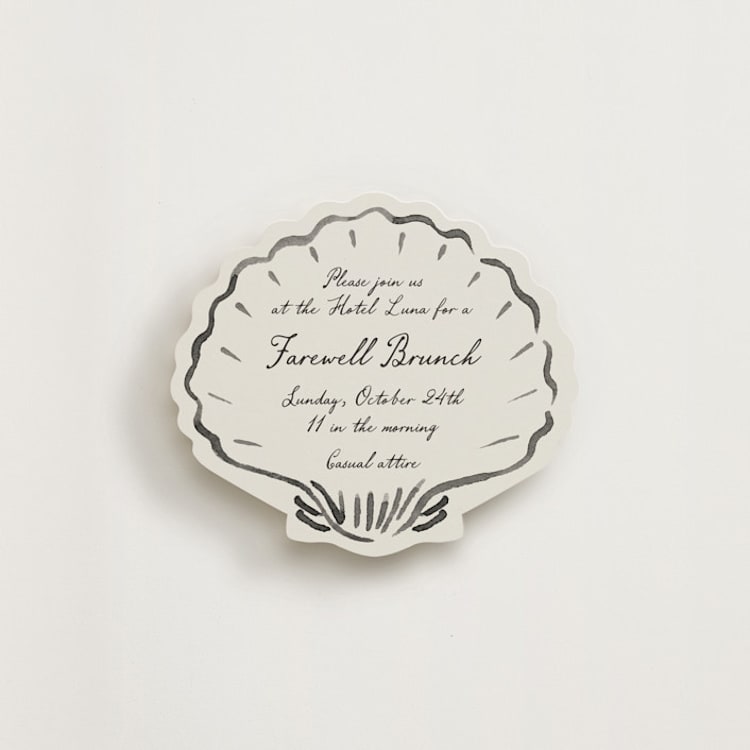 "Puglia" - Novelty Enclosure Cards in Rock by Pati Cascino - Front