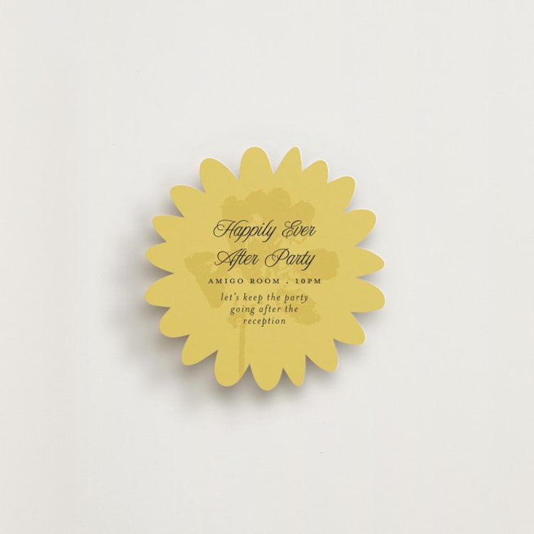 "Bloom" - Novelty Enclosure Cards in Daisy by Morgan Kendall - Front