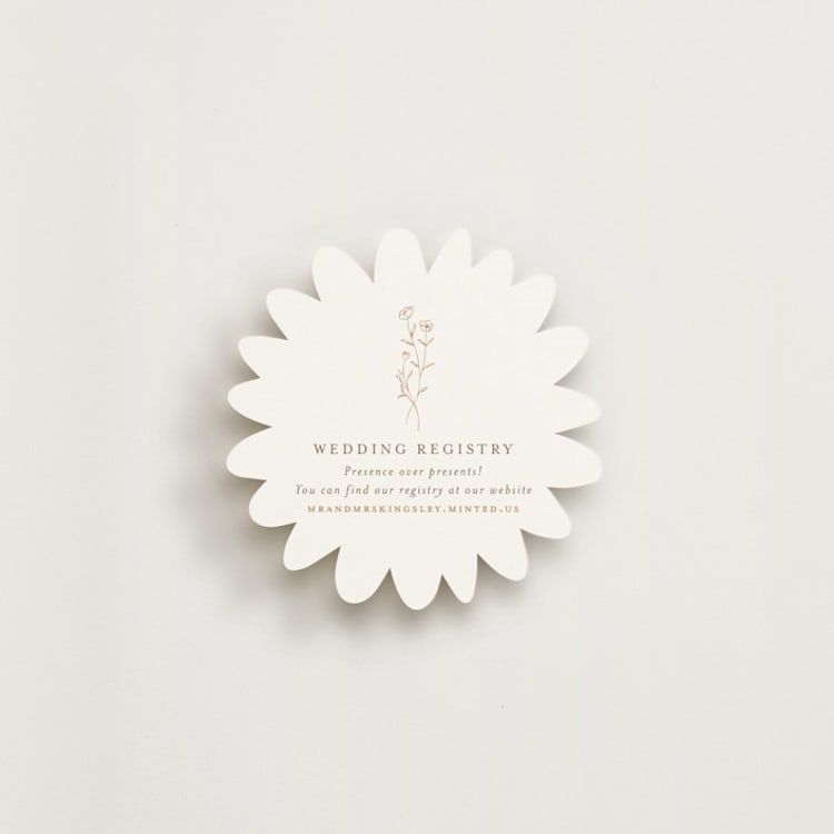 "Kouignette" - Novelty Enclosure Cards in Chiffon by chocomocacino - Front