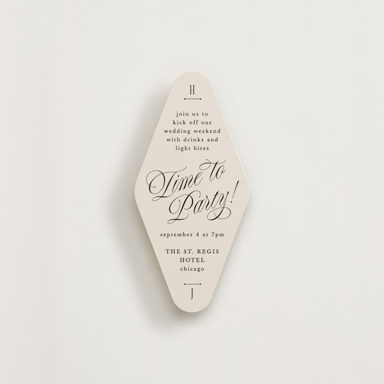 "Mirin" - Novelty Enclosure Cards in Linen by Kate Ahn - Front