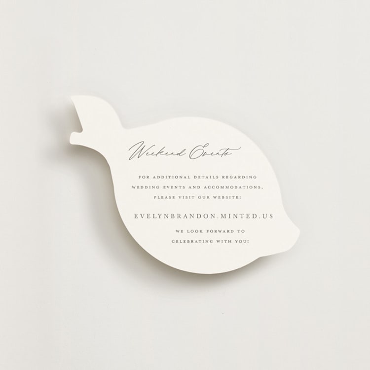 "Vineyard" - Novelty Enclosure Cards in Cloud by Sarah Brown - Front