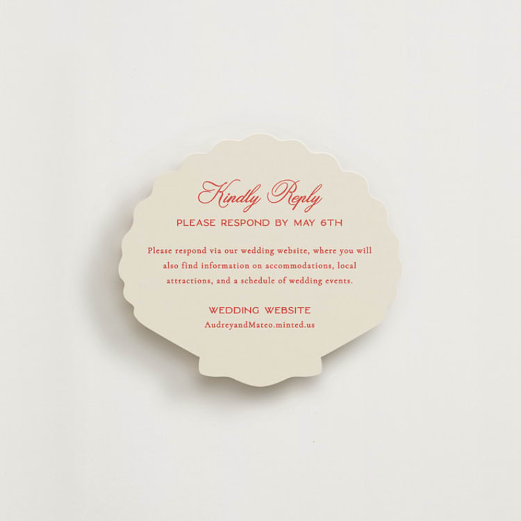 "Kitty Hawk" - Novelty Enclosure Cards in Lobster by Jackie Crawford - Front