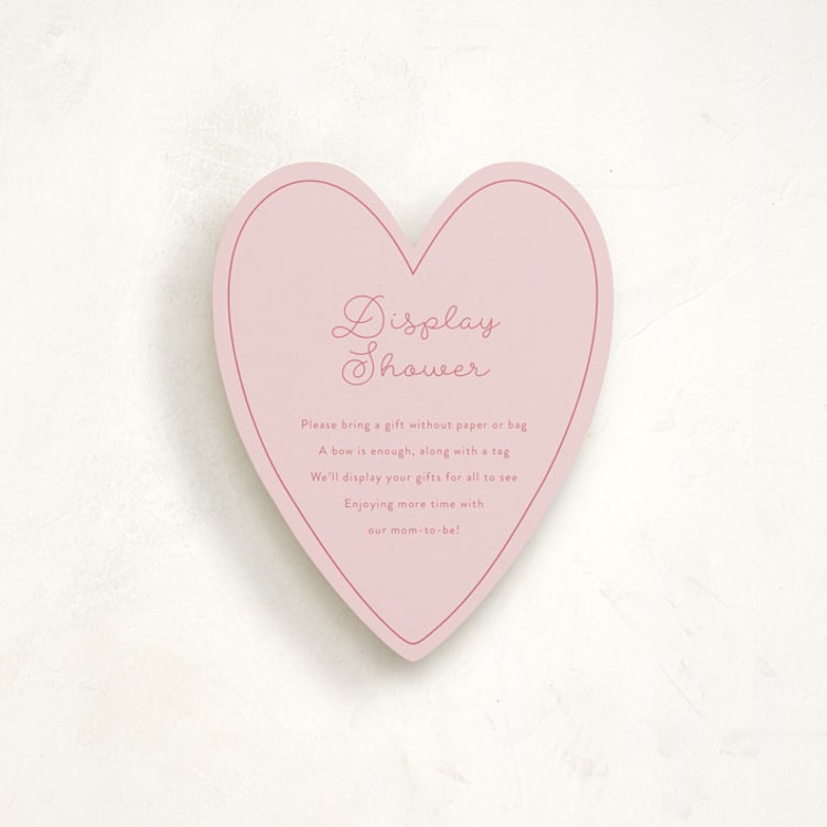 "Little Sweetheart" - Novelty Enclosure Cards in Strawberry by Angela Garrick - Front