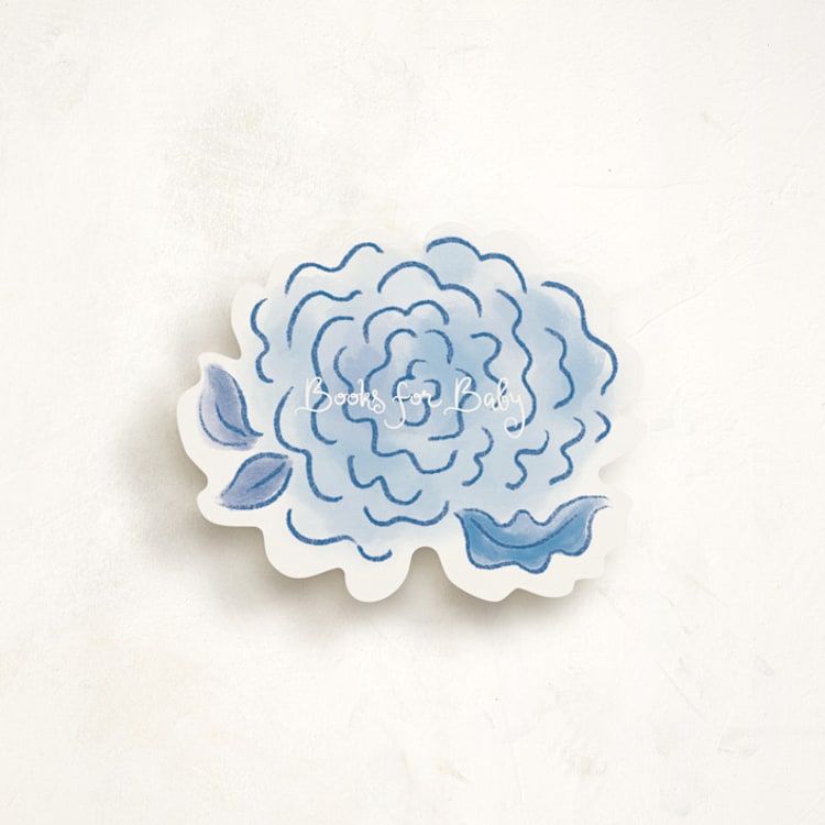"Loire" - Novelty Enclosure Cards in Royal by Tamara Hilje - Front