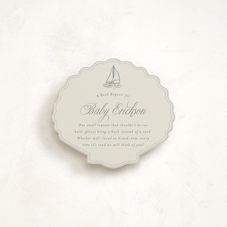 "On Board" - Novelty Enclosure Cards in Sailor by Stephanie Hawkes - Front