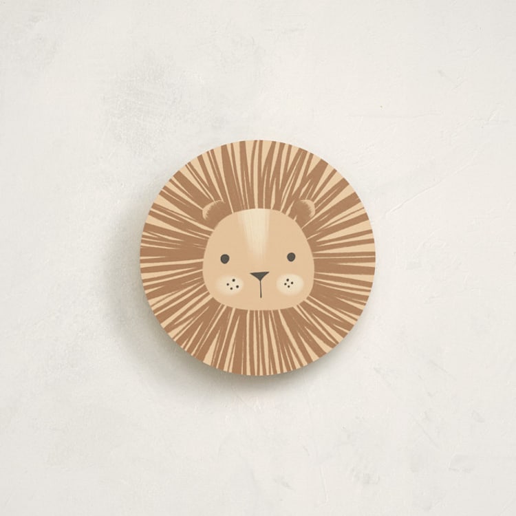 "Wild one" - Novelty Enclosure Cards in Almond by Dani Lugato - Front