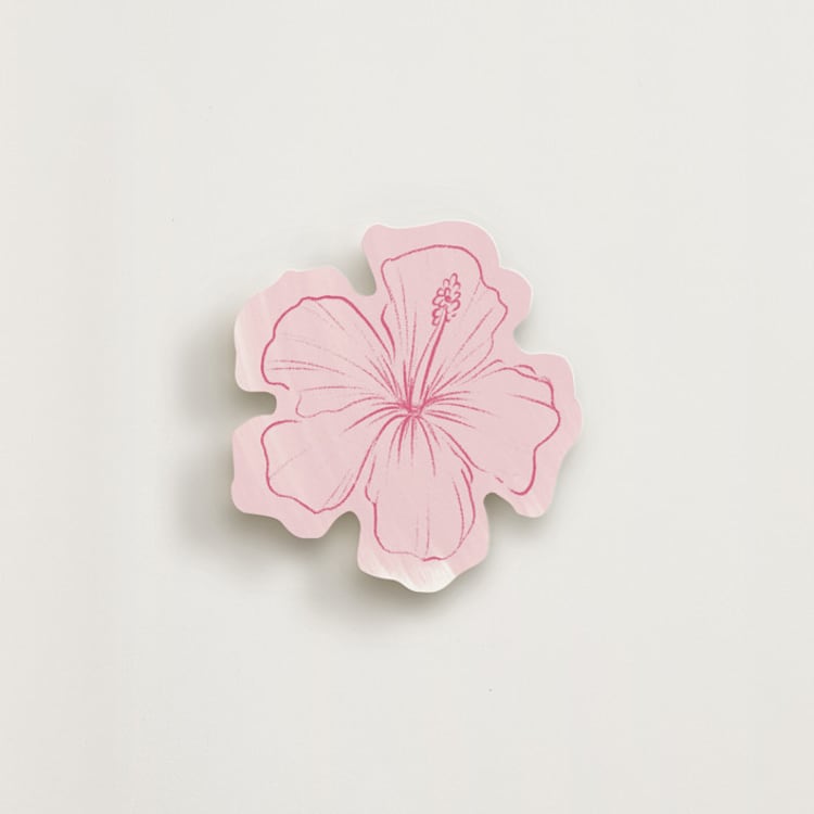 "Painted Flora" - Novelty Enclosure Cards in Flamingo by Snow and Ivy - Front
