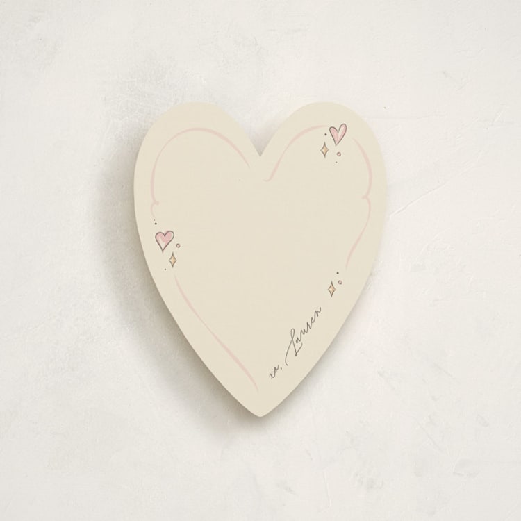 "Love Note" - Novelty Enclosure Cards in Sweet by letterfix - Front
