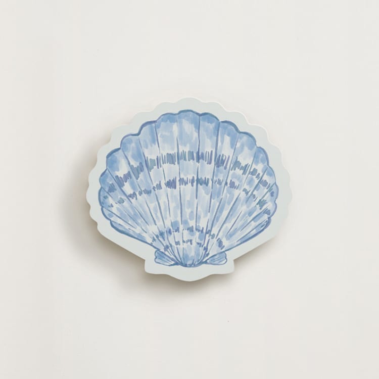 "Coastal chic" - Novelty Enclosure Cards in Ocean by Creo Study - Front