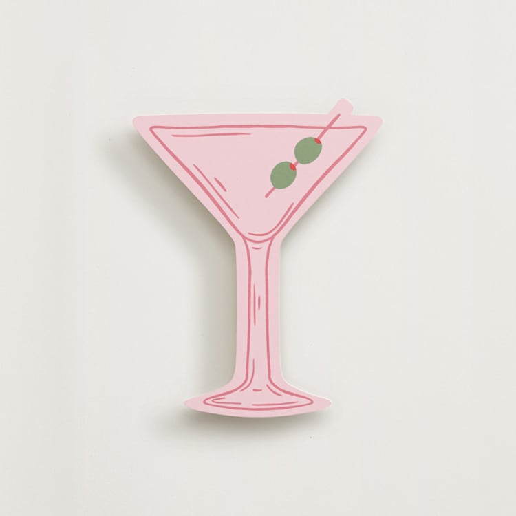 "Tropical Fun" - Novelty Enclosure Cards in Blush by Ashlee Townsend - Front