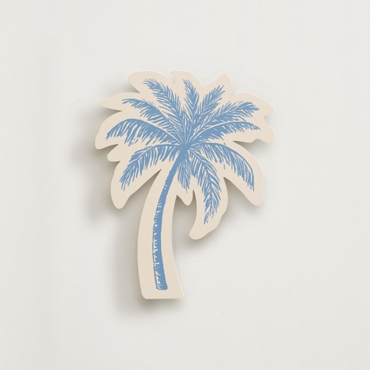 "Sunset Shores" - Novelty Enclosure Cards in Sky by Leia Matt - Front