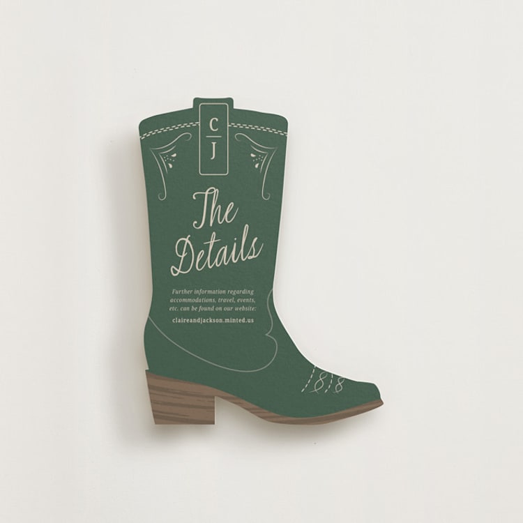 "On the Ranch" - Novelty Enclosure Cards in Spruce by Kaydi Bishop - Front