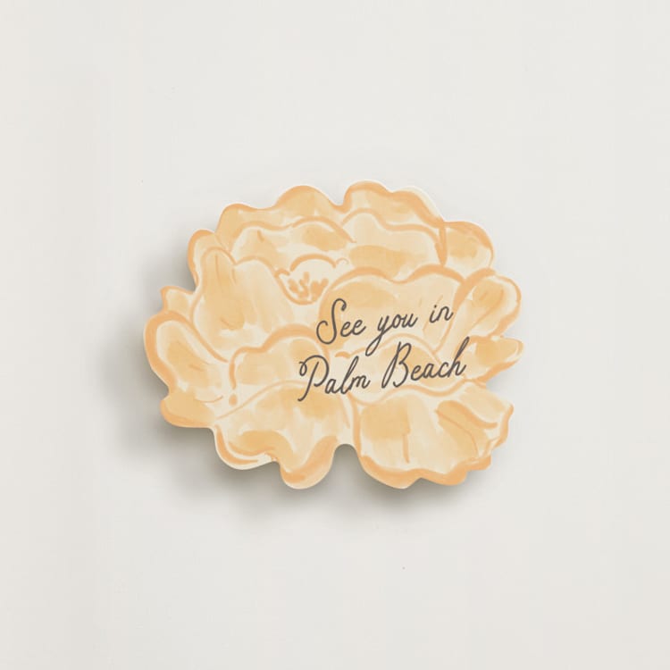 "Watercolor florals" - Novelty Enclosure Cards in Marmalade by Creo Study - Front