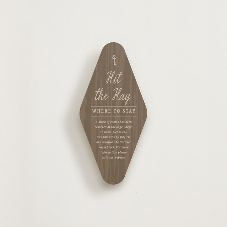 "On the Ranch" - Novelty Enclosure Cards in Latte by Kaydi Bishop - Front